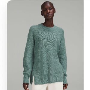 Lululemon Merino Wool-Blend Ribbed
Crewneck Sweater